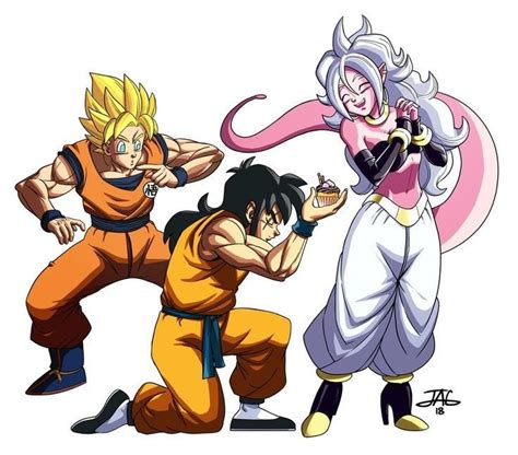 yamcha x android 21